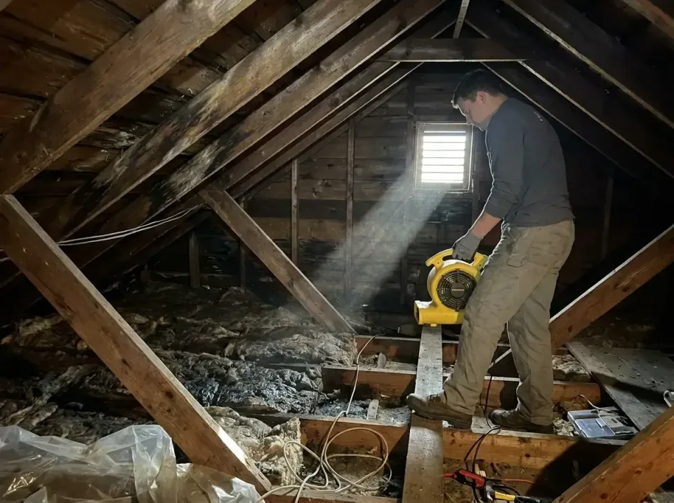 attic-water-damage-drying-proc-007 — frequently asked questions, Emergency Water Extraction & 24/7 Flood Response in Barbour…